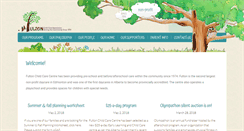 Desktop Screenshot of fultonchildcare.org